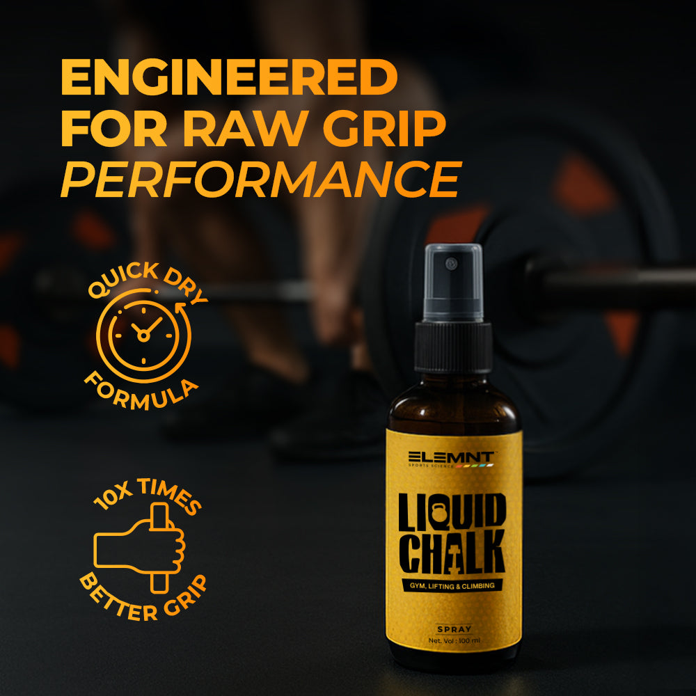 Elemnt Liquid Chalk for Gym Lifting Climbing Spray 100ml