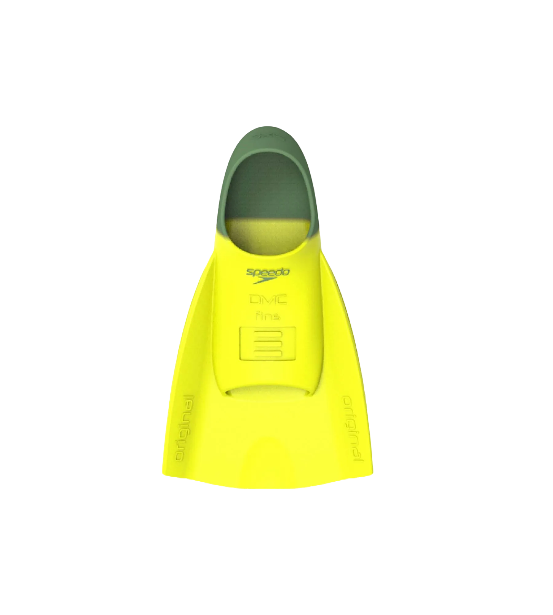 Speedo Unisex Adult DMC Original Training Fin - Yellow Size L Speedo DMC