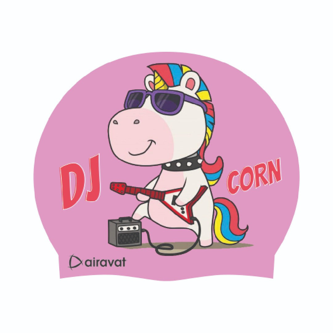Airavat Kids Swimming Cap Aqua Toon DJ Cron