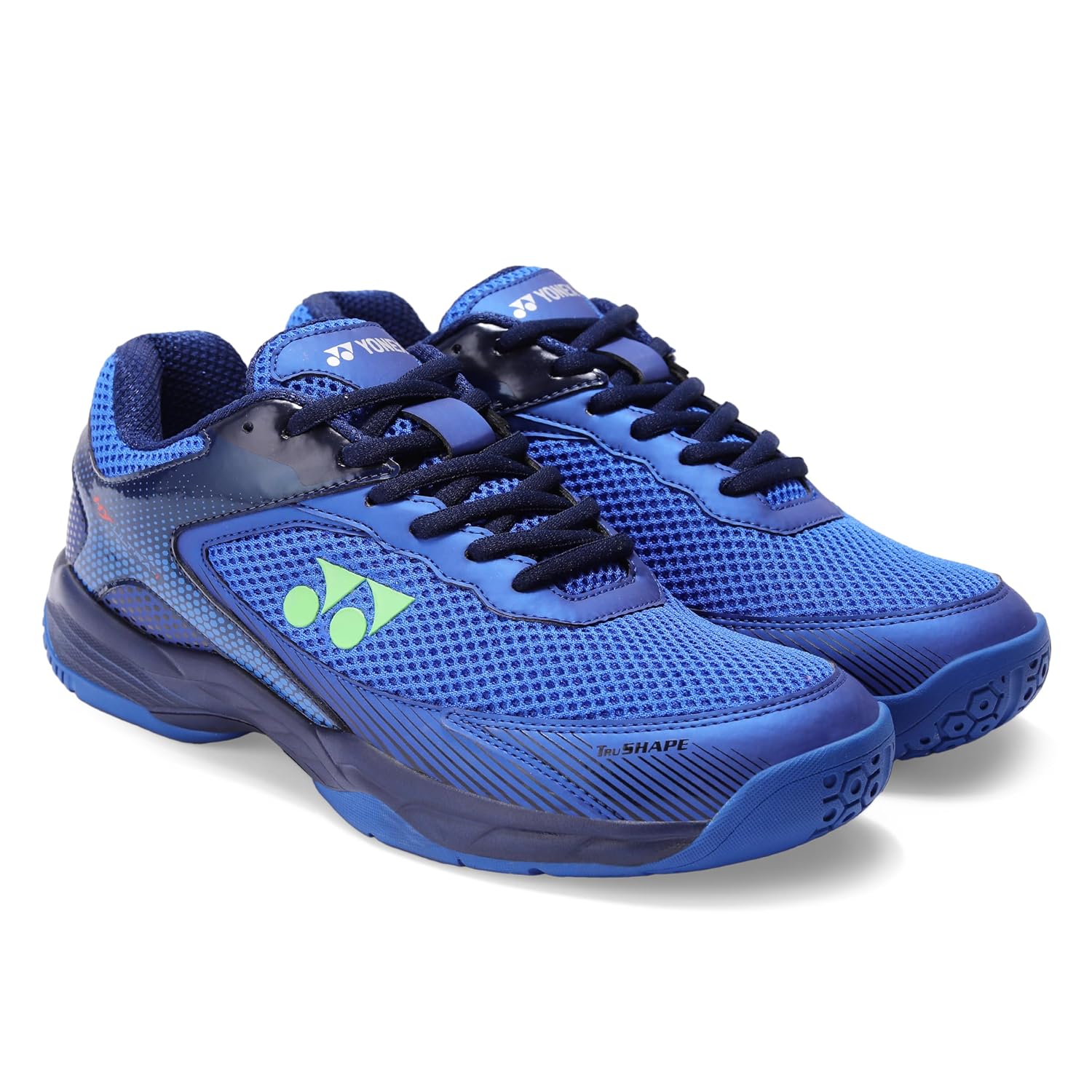 Yonex Non Marking Shoes Hy-Ultra-i - Hyper Blue Lime UK 10 Yonex