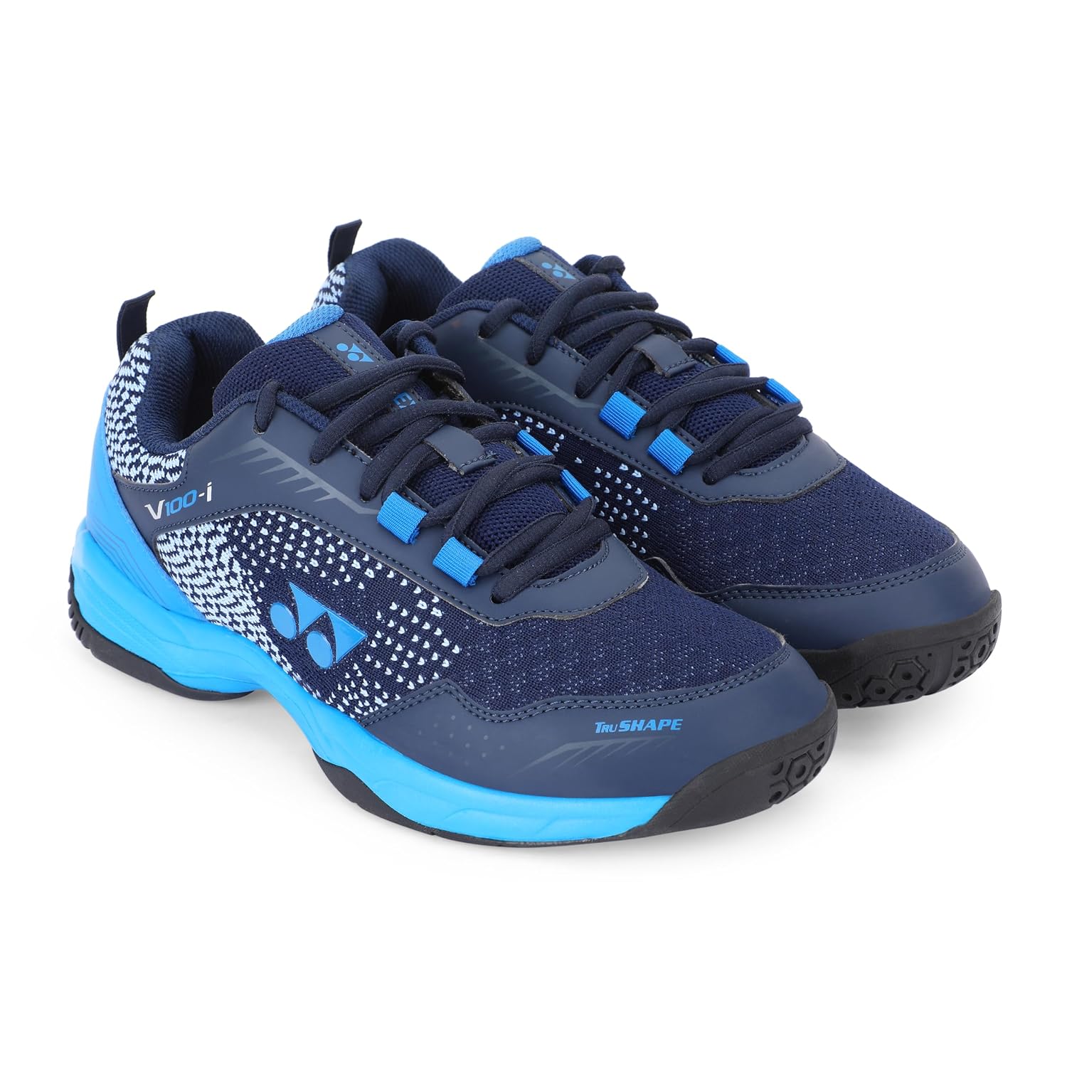 Yonex Non Marking Shoes V100-I - Dark Blue / Ceramic Blue UK 10 Yonex